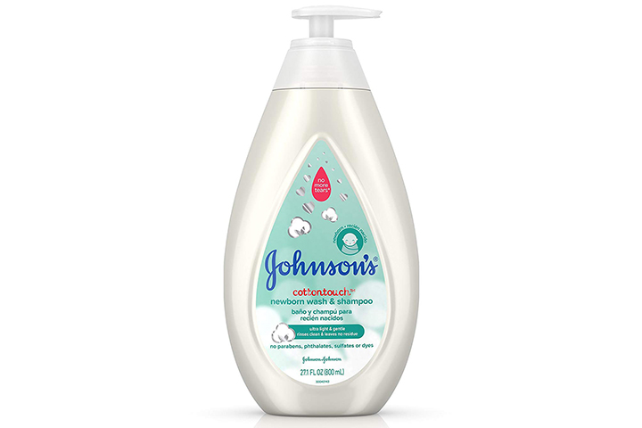 Johnson's CottonTouch Wash & Шампунь для новорожденных